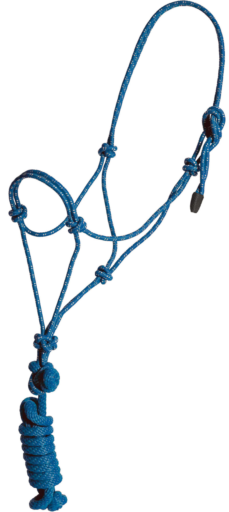 Mustang Economy Regular Horse Mountain Rope Halter and Lead