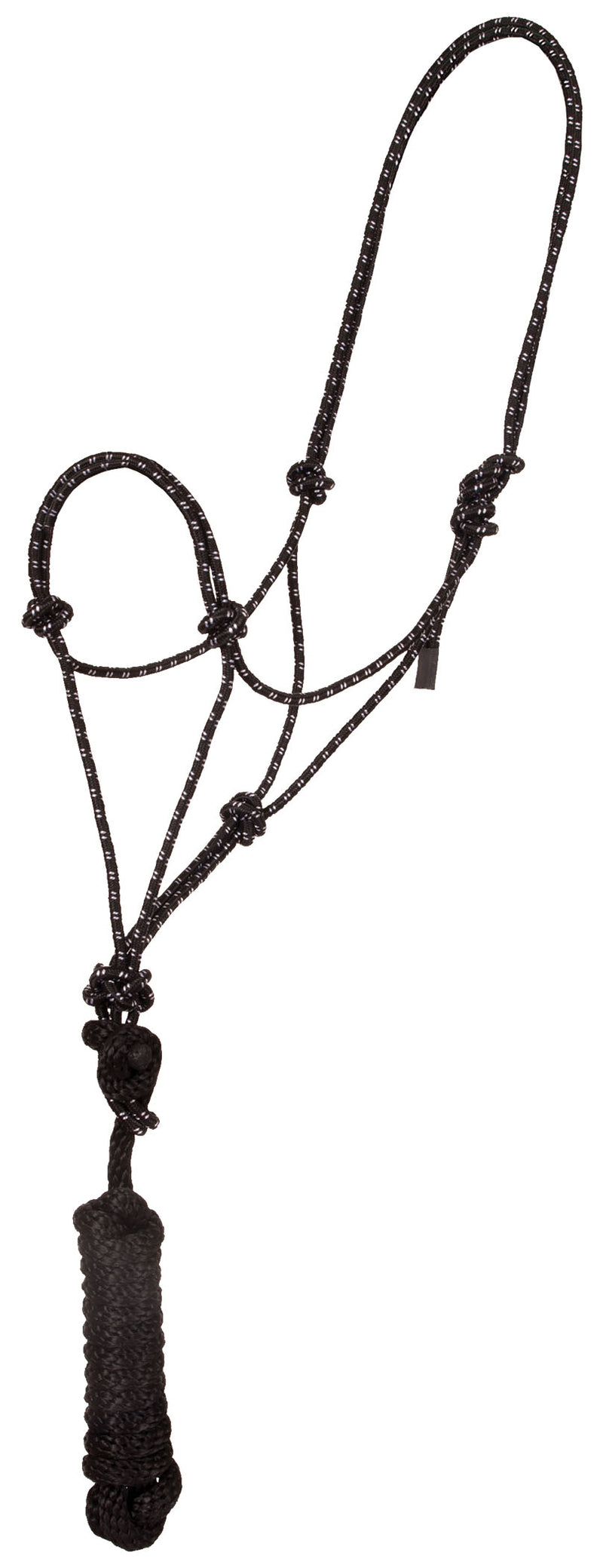 Mustang Economy Regular Horse Mountain Rope Halter and Lead