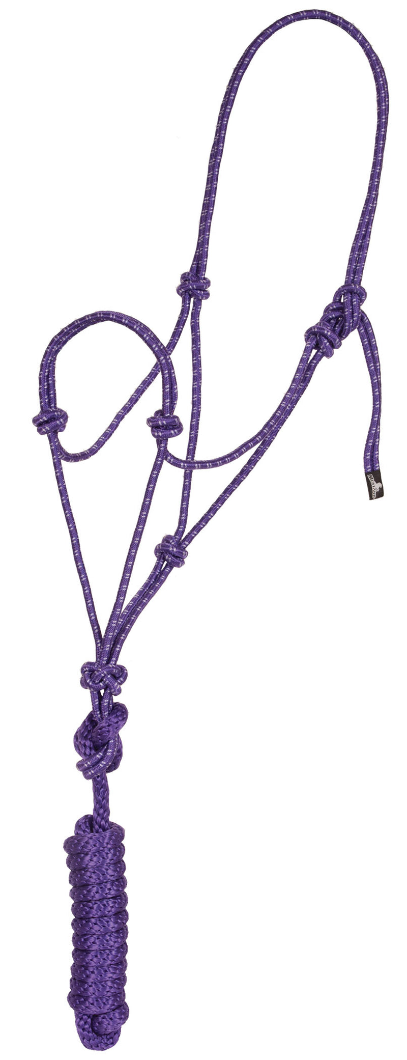 Mustang Economy Regular Horse Mountain Rope Halter and Lead
