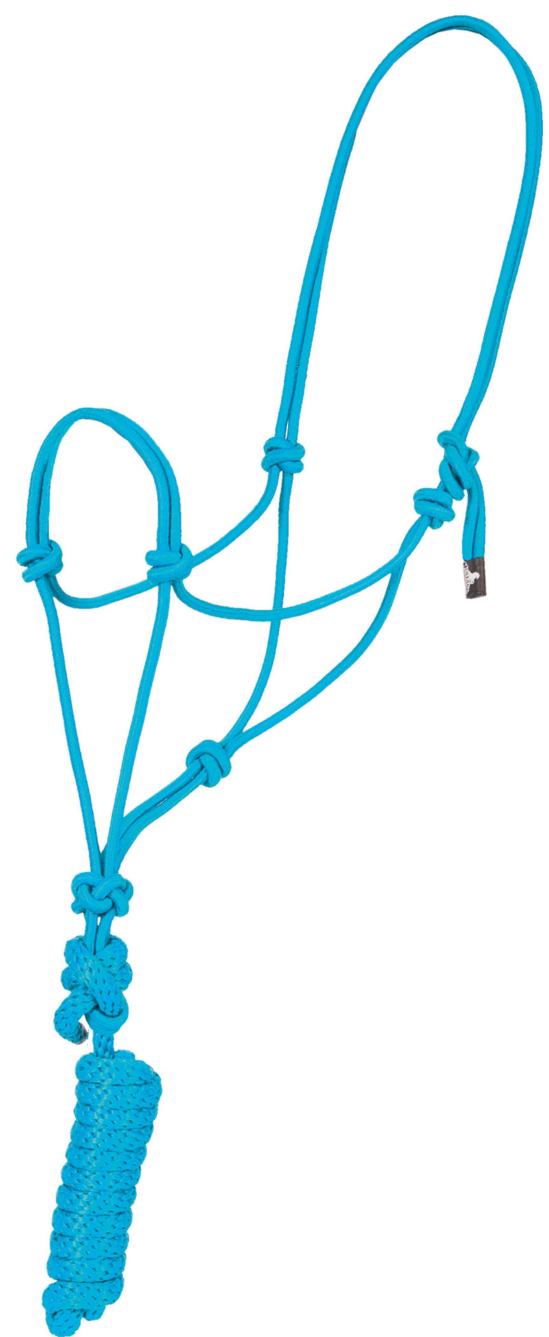 Mustang Economy Regular Horse Mountain Rope Halter and Lead