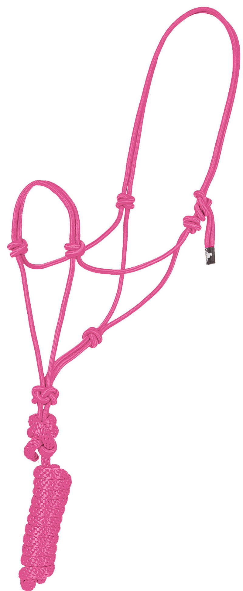 Mustang Economy Regular Horse Mountain Rope Halter and Lead