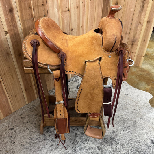 R Bar B Workhorse Seat Rig Rancher, 15.5" Seat
