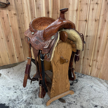 Used Courts Pleasure Saddle, 15.5" Seat