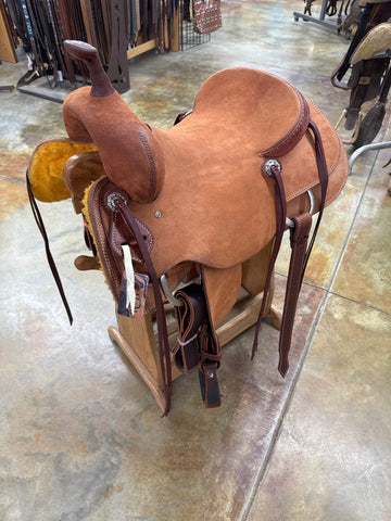 R Bar B Summit Series Cutter Saddle, 16" Seat