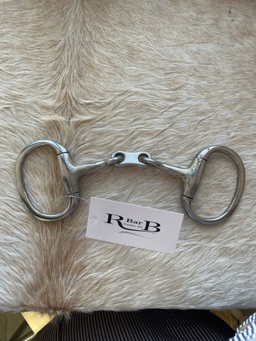 Used Egg Butt French Link Snaffle, 4.5" mouth