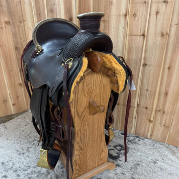Circle Y Midland Ranch Wade Saddle, 15.5" Seat (Demo)