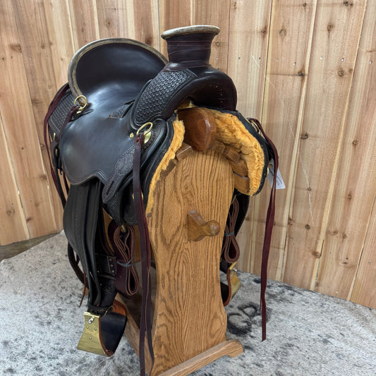 Circle Y Midland Ranch Wade Saddle, 15.5" Seat (Demo)