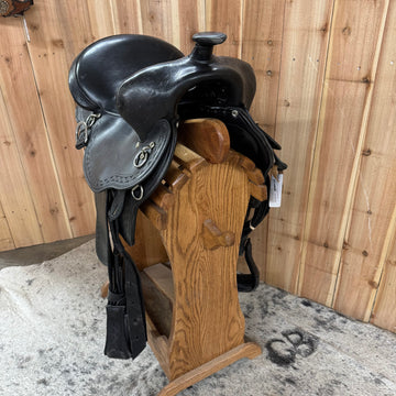 Used Big Horn Trail Saddle, 17" Seat