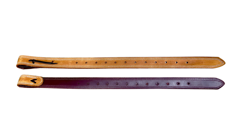 Berlin Custom Leather 1-3/4" Roughout Golden Skirting Billets