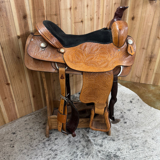 Used Easy Ride Roper Saddle, 18.5" Seat