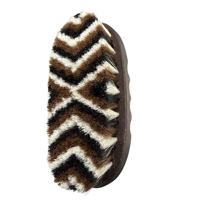 Professional’s Choice Small Oval Wooden Horse Hair Brush