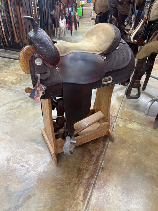 Used Pleasure/Trail Saddle, 16" Seat