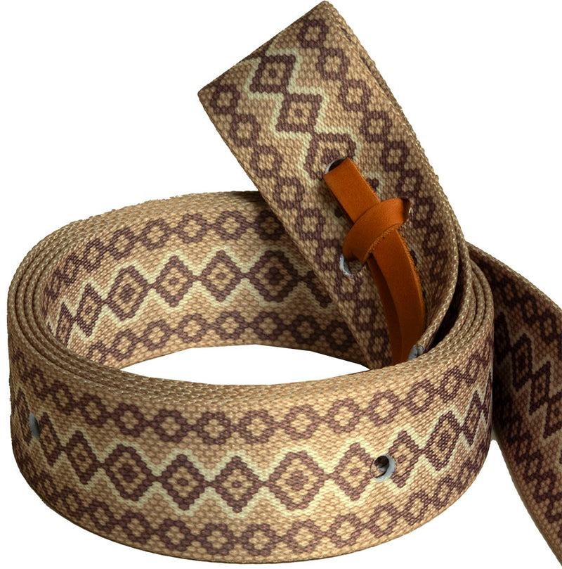 Mustang Fashion Print Nylon Tie Strap