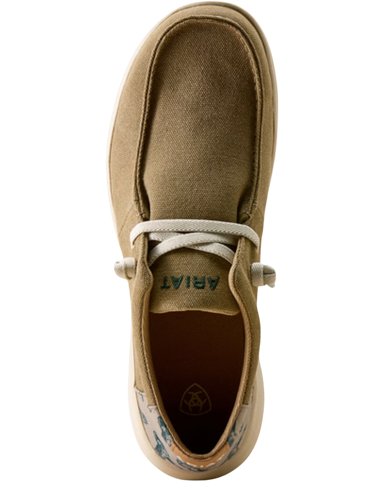 Ariat Men's Tan/Waterfowl Flight Hilo Shoes