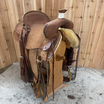 Triple T Ranch Saddle, 16" Seat