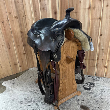 Used Simco Trail Saddle, 15.5" Seat