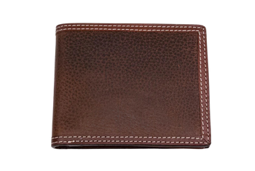 Cowboy Chrome Tumbled Grain w/Frame Detail Bifold