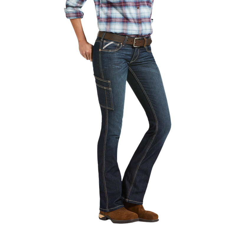 Ariat Women’s Rebar DuraStretch Riveter Boot Cut Jean