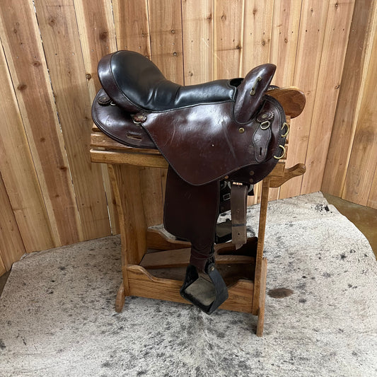Used Textan TexFlex Endurance Trail Saddle, 16" Seat