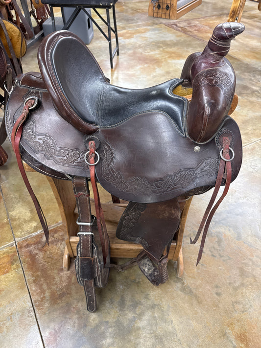 Used Valley Head Saddlery Ranch Roper, 15" Seat