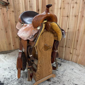 Used Bronco Billys Pleasure/Trail Saddle, 15.5" Seat