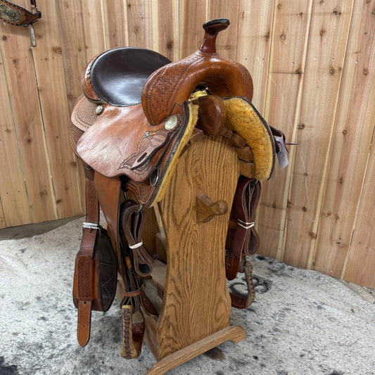 Used Bronco Billys Pleasure/Trail Saddle, 15.5" Seat