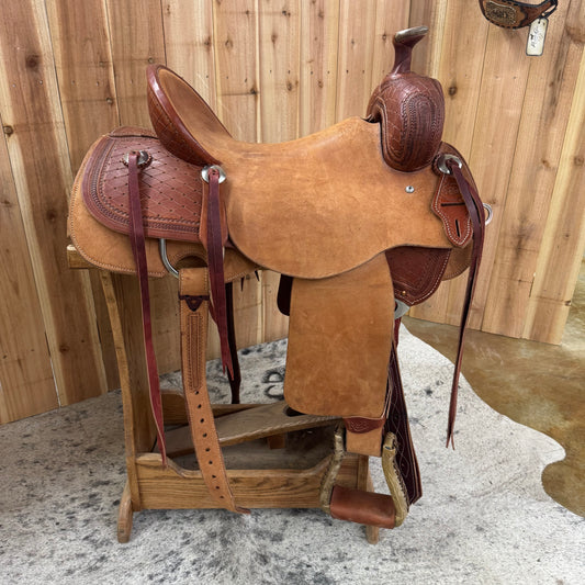 R Bar B Ranch Saddle, 16" Seat