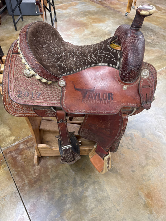 Used Corriente Roper Saddle, 15" Seat