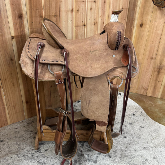 Triple T Ranch Saddle, 16" Seat