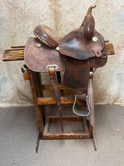 Used Saddlesmith Barrel Saddle, 13"