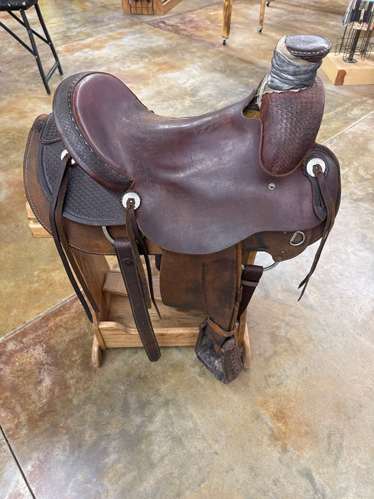 Used Billy Cook Saddlery Wade Saddle, 16" Seat