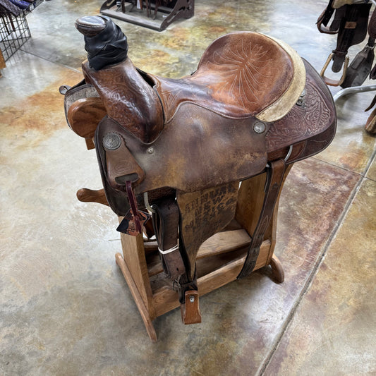 Used Courts Roper Saddle, 15" Seat