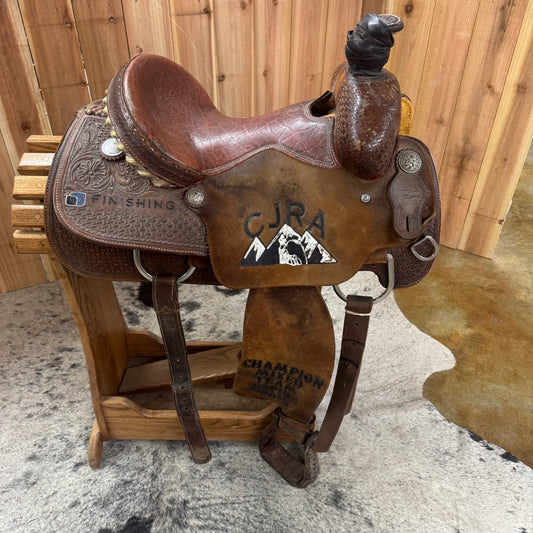 Used Reinsman Roper Saddle, 14" Seat