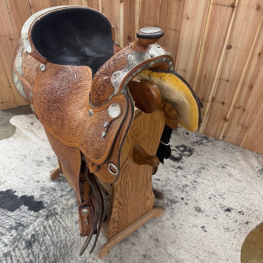 Used Circle Y Show Saddle, 16" Seat