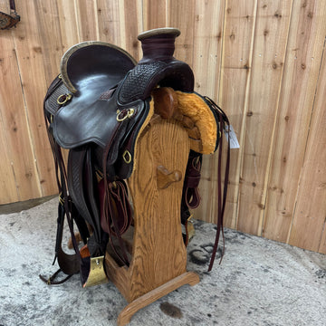 Circle Y Midland Ranch Wade Saddle, 16" Seat (Demo)