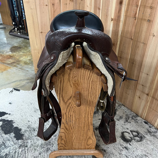 Used Circle Y Trail Saddle, 16.5" Seat