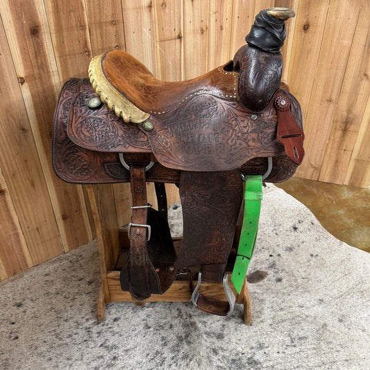 Used Courts Roper Saddle, 15" Seat