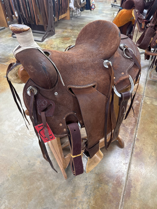 Circle T Seat Rig Ranch Saddle, 15.5"