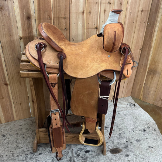 R Bar B Workhorse Ranch Saddle, 15" Seat