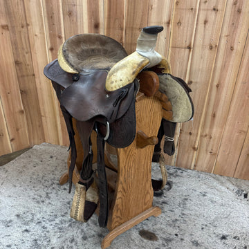 Used American Saddlery Roper Saddle, 16" Seat