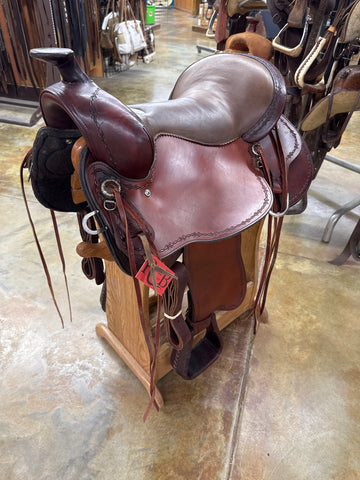 Used Tucker Trail Saddle, 17" Seat