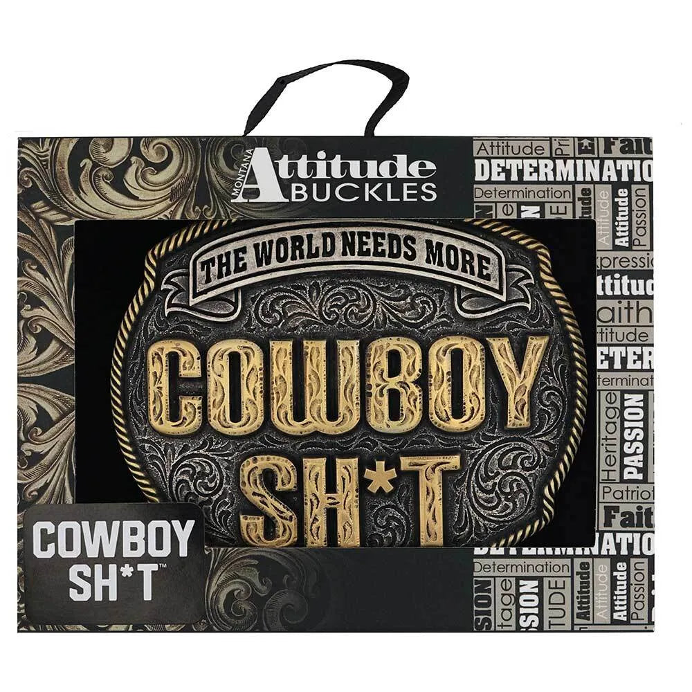 Cowboy Maverick Attitude Buckle