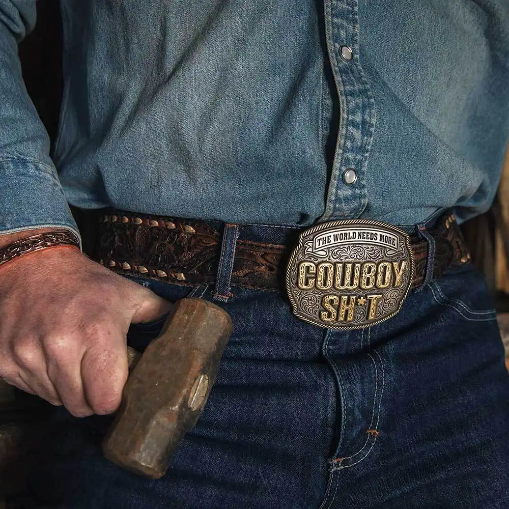 Cowboy Maverick Attitude Buckle