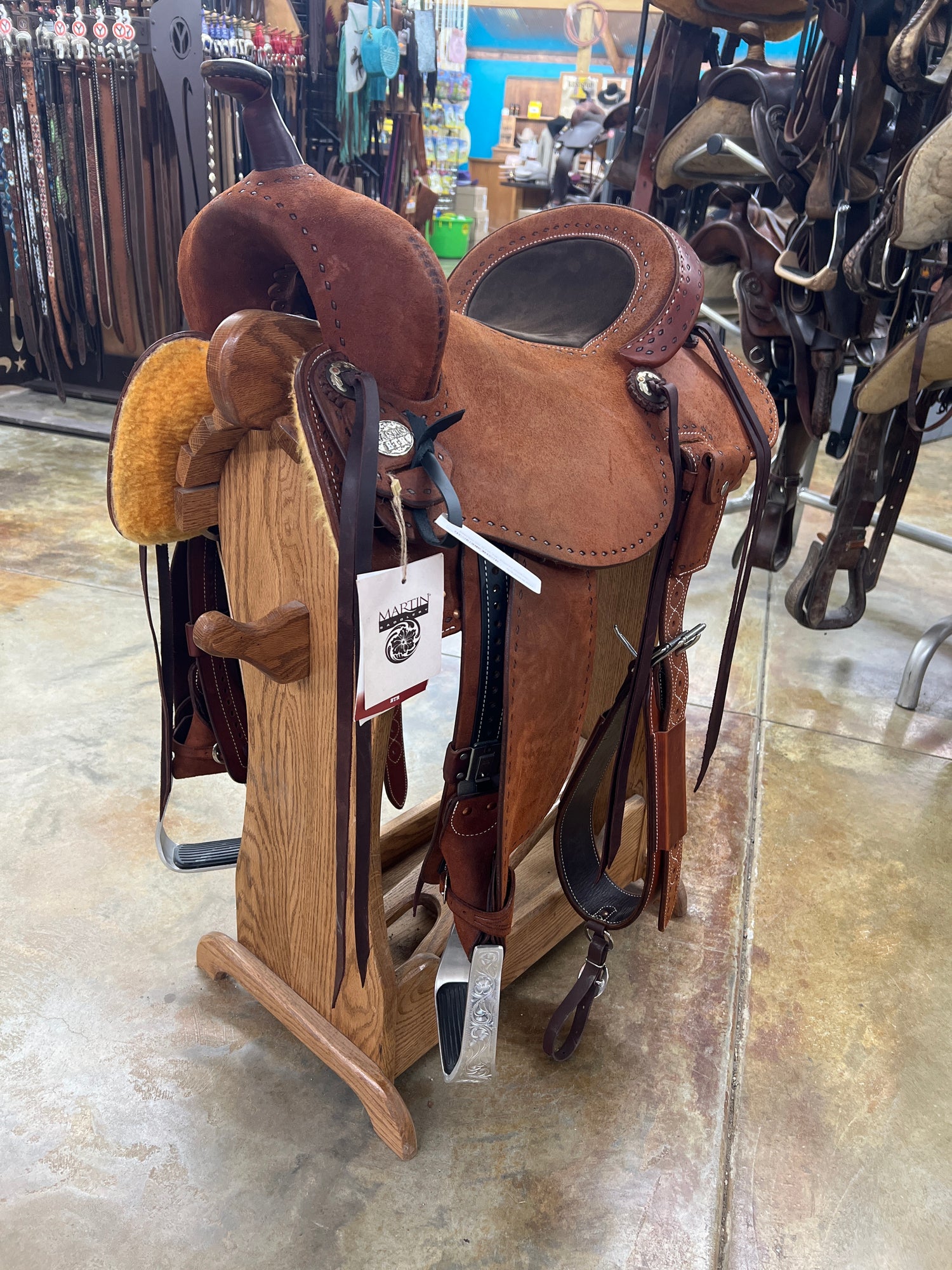 Barrel Saddle