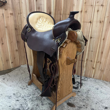 Used Tucker Heritage Trail Saddle, 18.5" Seat