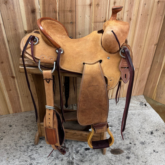R Bar B Workhorse Tucson Ranch Saddle, 15" Seat