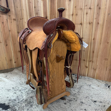 R Bar B Ranch Saddle, 16" Seat