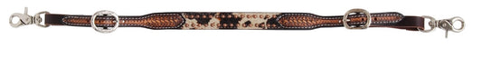 Rafter T Peppered Print Hair on Wither Strap