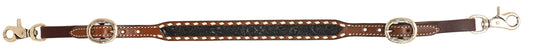 Rafter T Floral Tooled Wither Strap