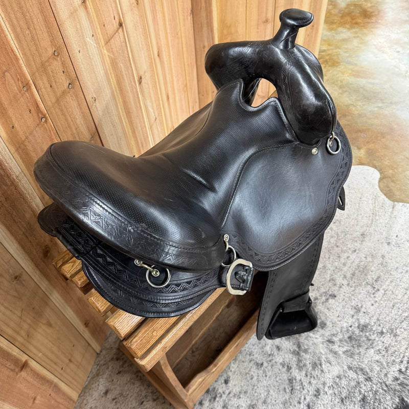 Used Big Horn Trail Saddle, 17" Seat
